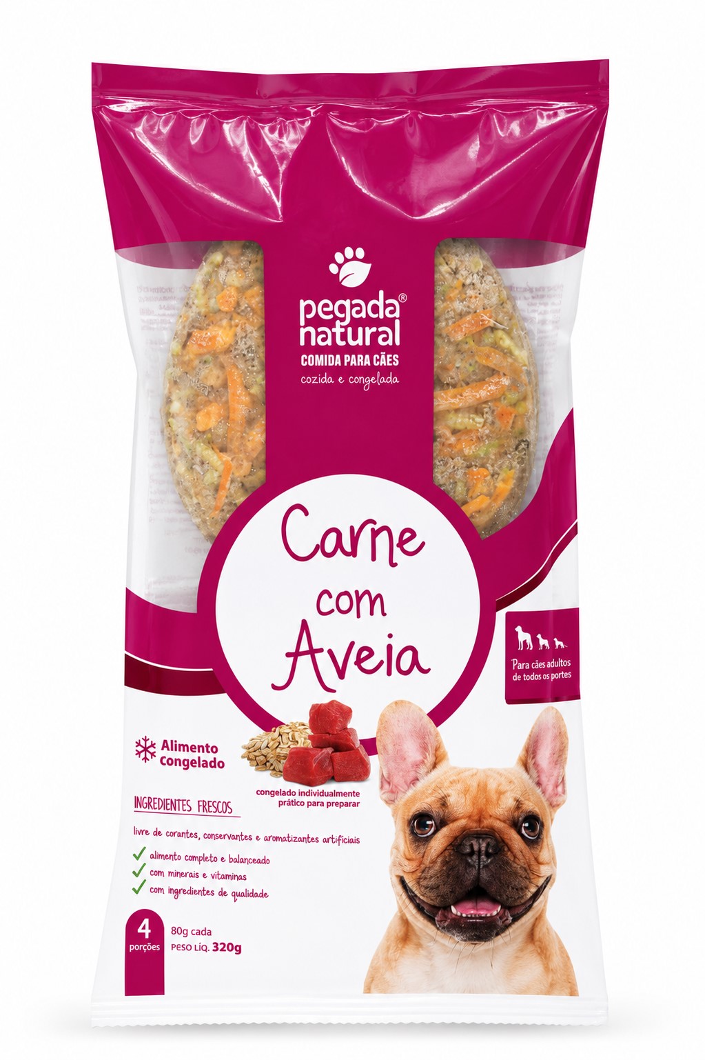 Carne com aveia